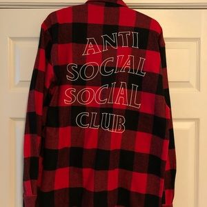 AntiSocialSocialClub trip flannel